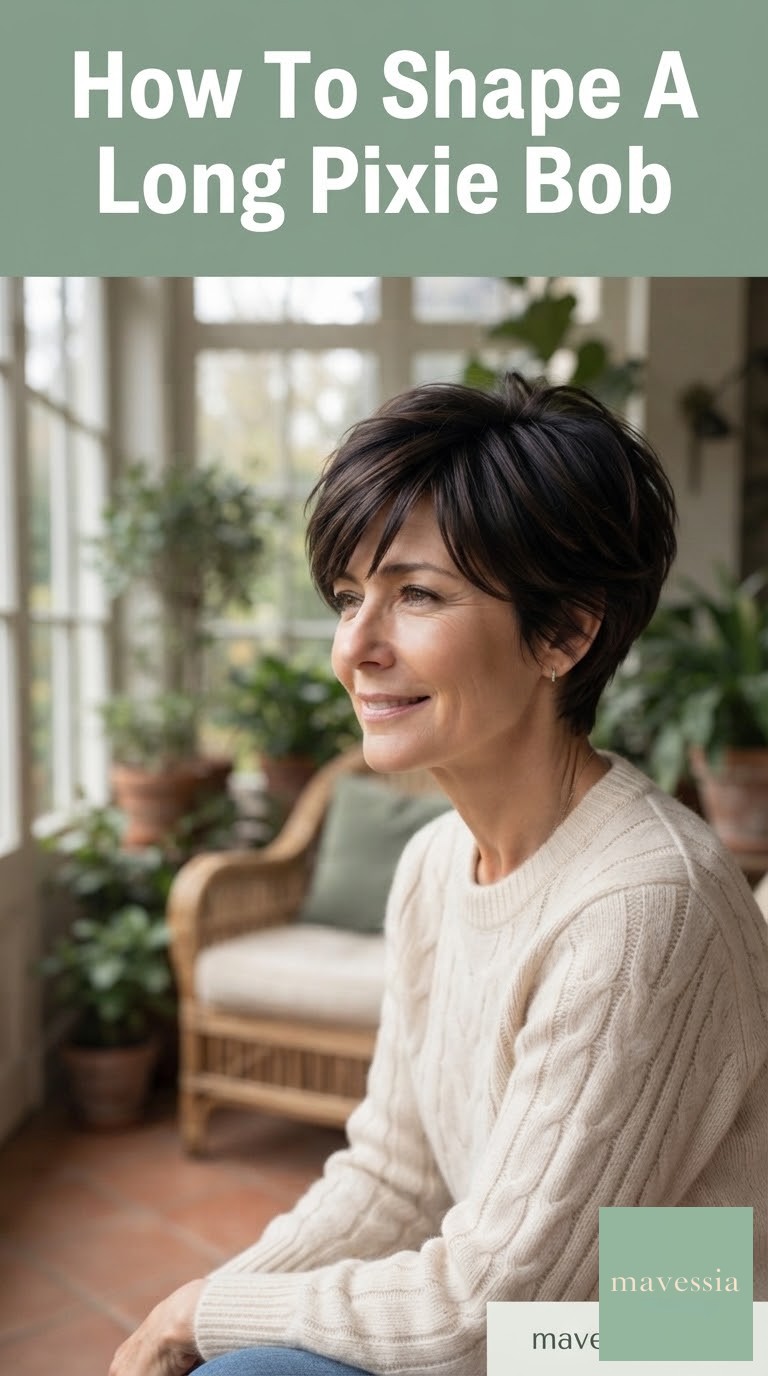 How To Shape A Long Pixie Bob