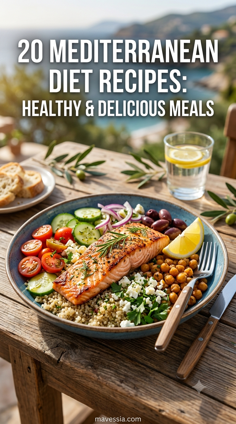 20 Mediterranean Diet Recipes: Healthy & Delicious Meals