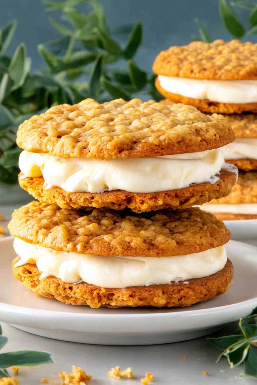 Oatmeal Cream Pie Sandwiches