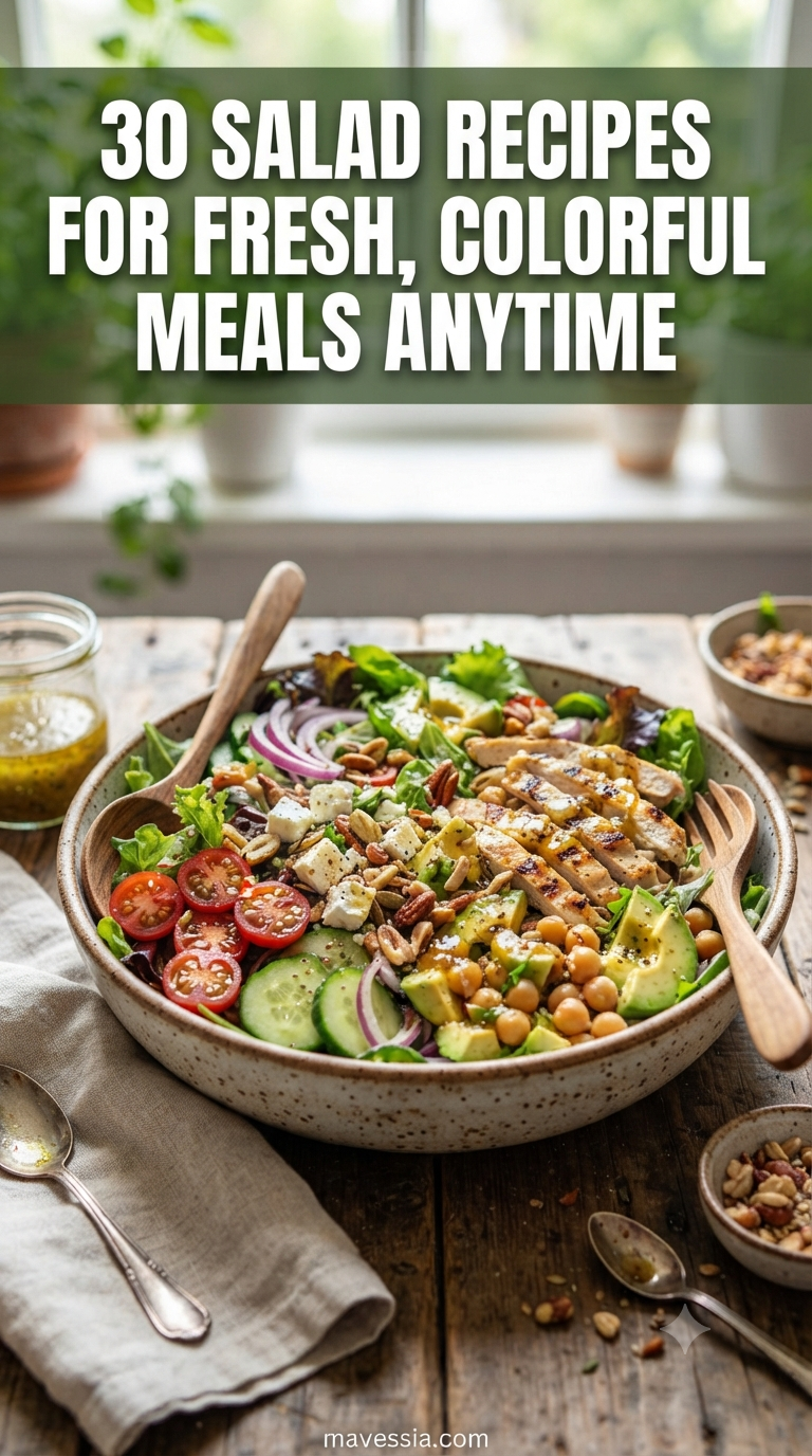 30 Salad Recipes For Fresh, Colorful Meals Anytime