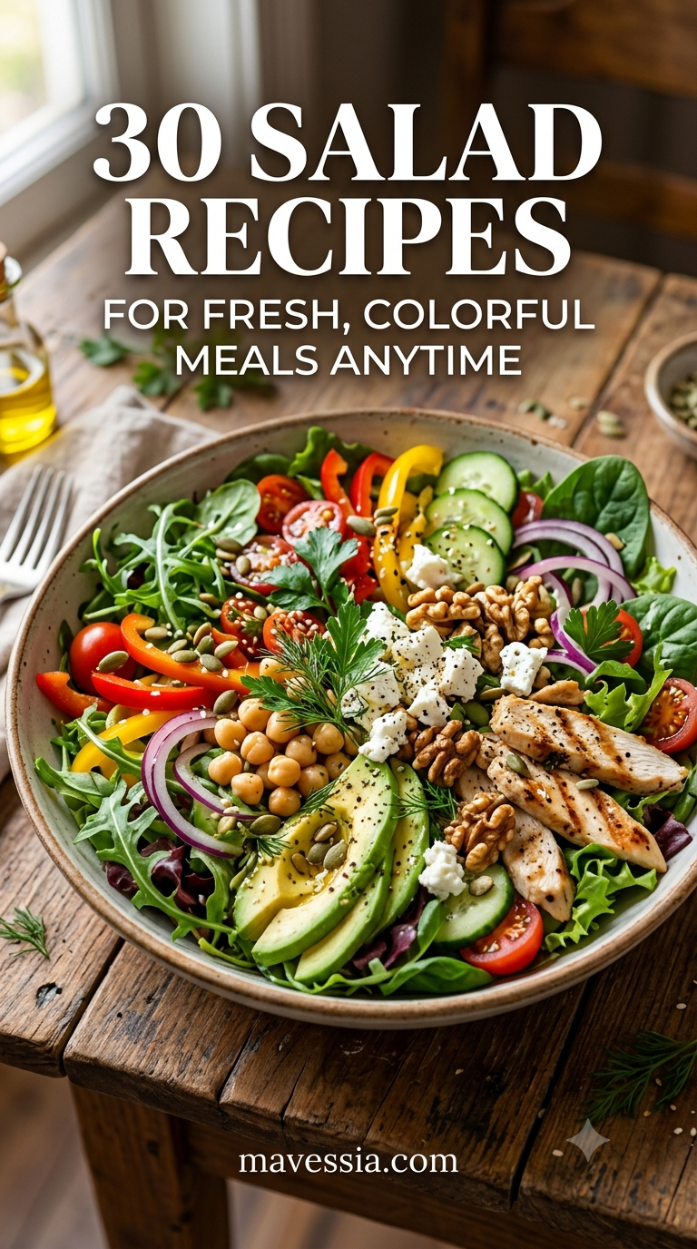 30 Salad Recipes For Fresh, Colorful Meals Anytime