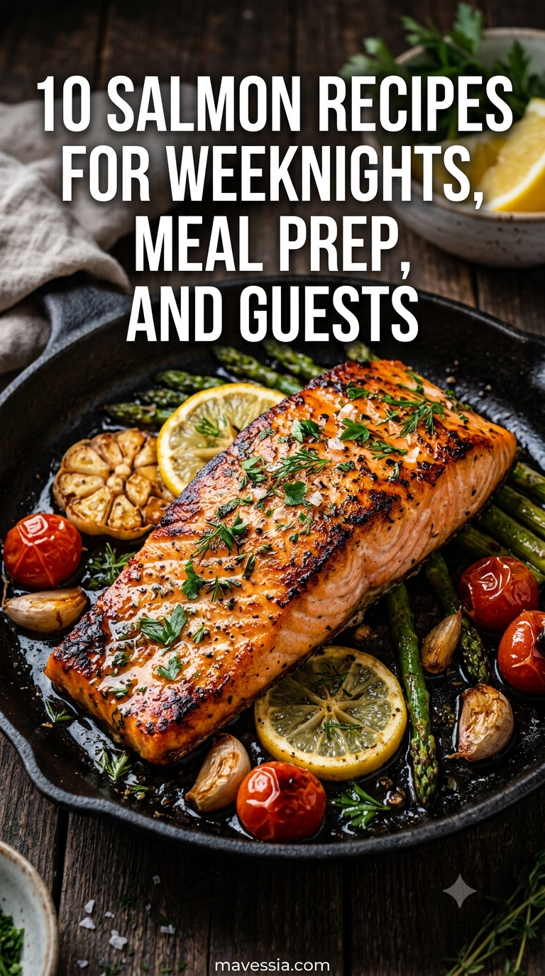 10 Salmon Recipes For Weeknights, Meal Prep, And Guests