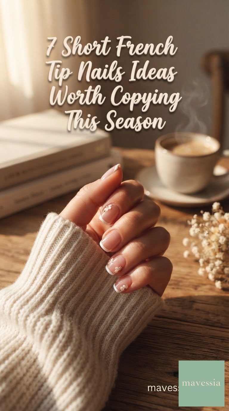 7 Short French Tip Nails Ideas Worth Copying This Season