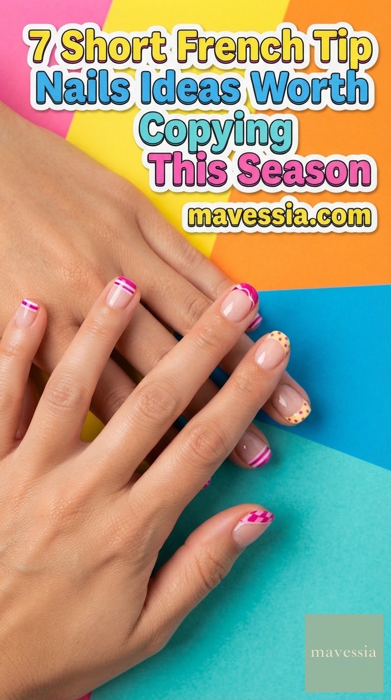 7 Short French Tip Nails Ideas Worth Copying This Season