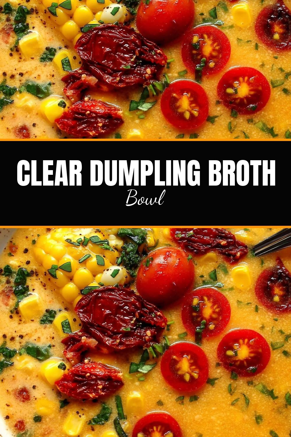 Clear Dumpling Broth Bowl