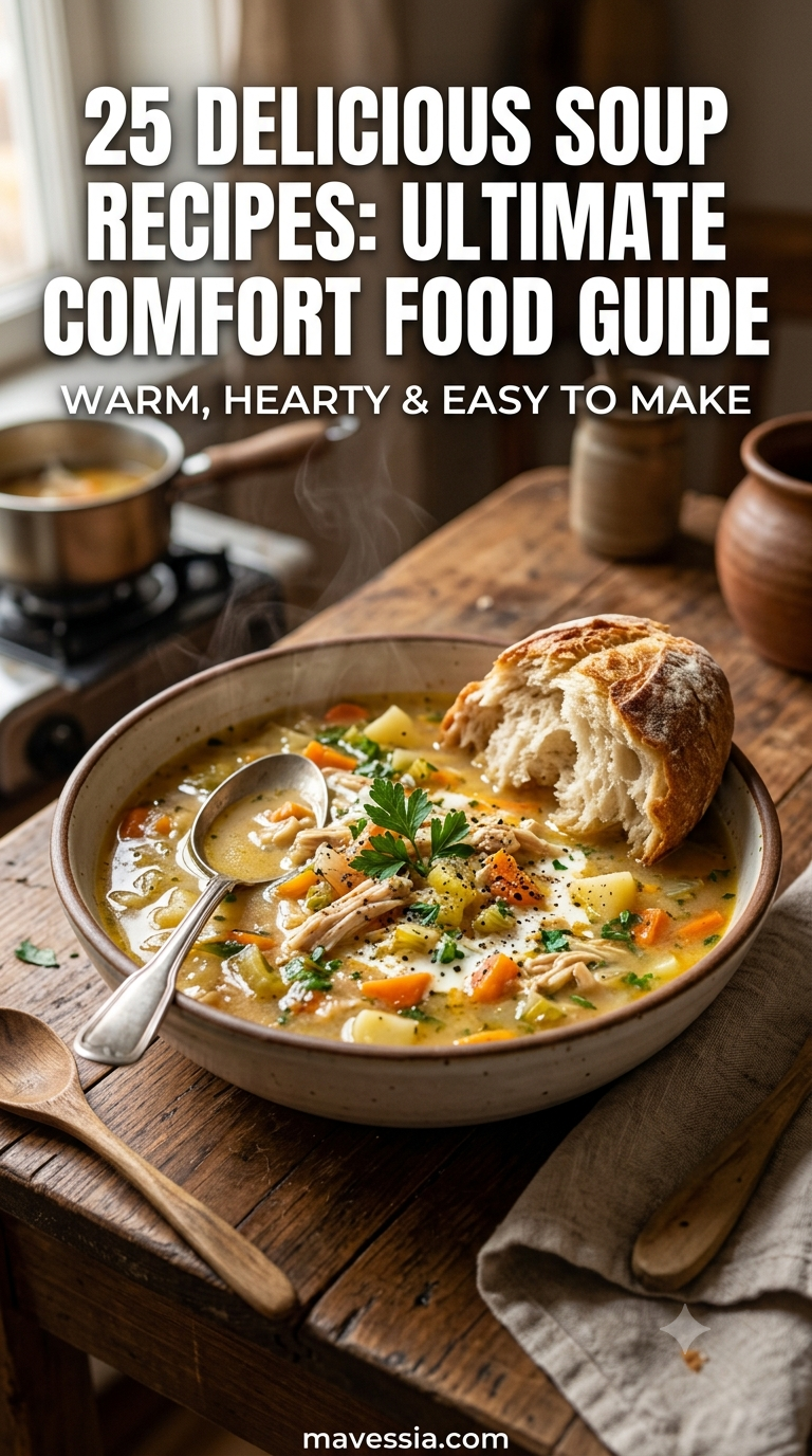 25 Delicious Soup Recipes: Ultimate Comfort Food Guide