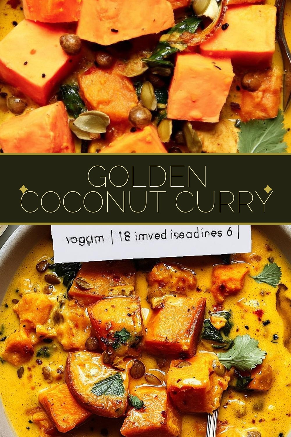 Golden Coconut Curry