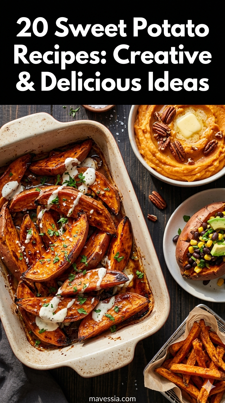 20 Sweet Potato Recipes: Creative & Delicious Ideas
