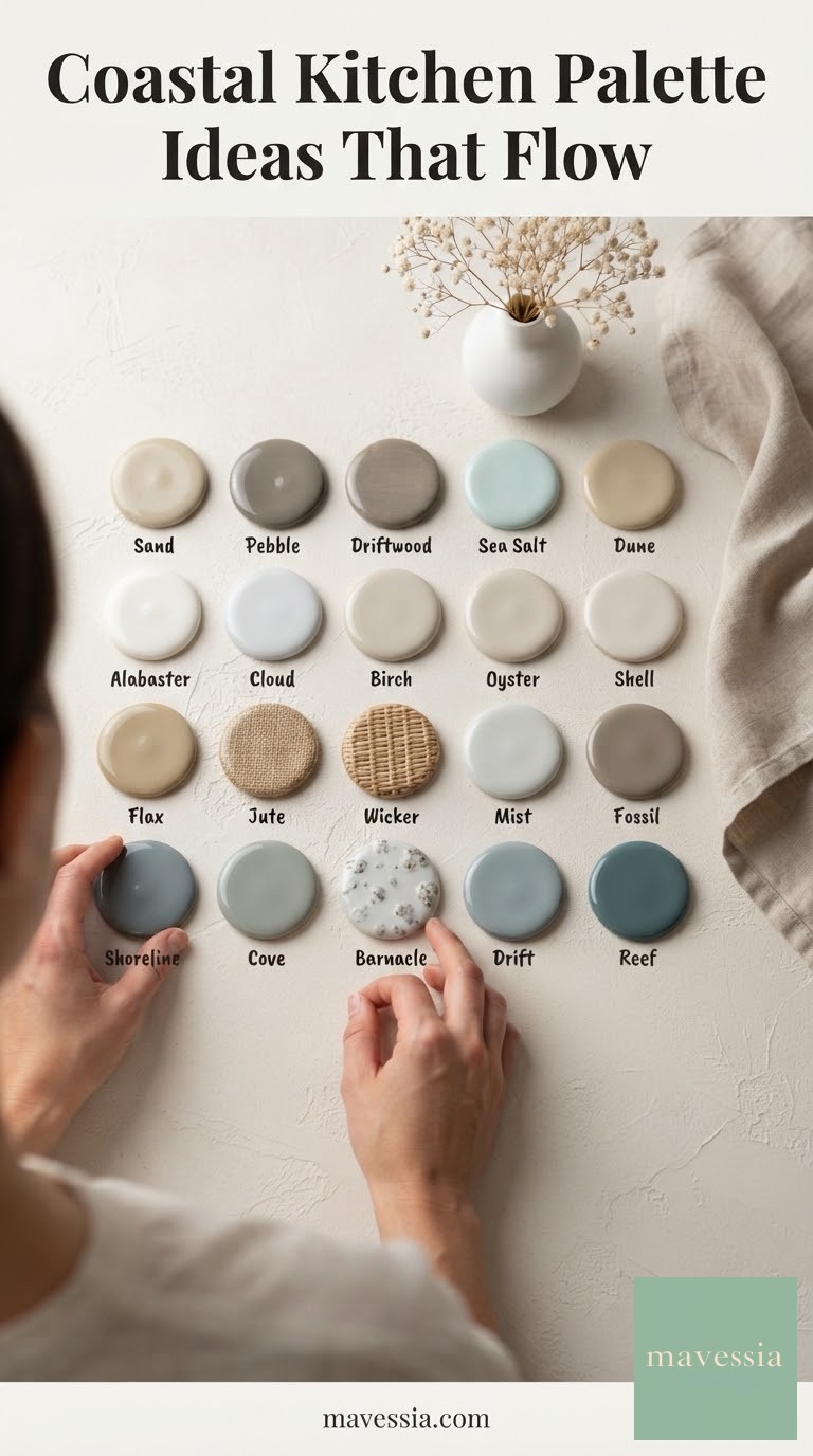 Coastal Kitchen Palette Ideas That Flow