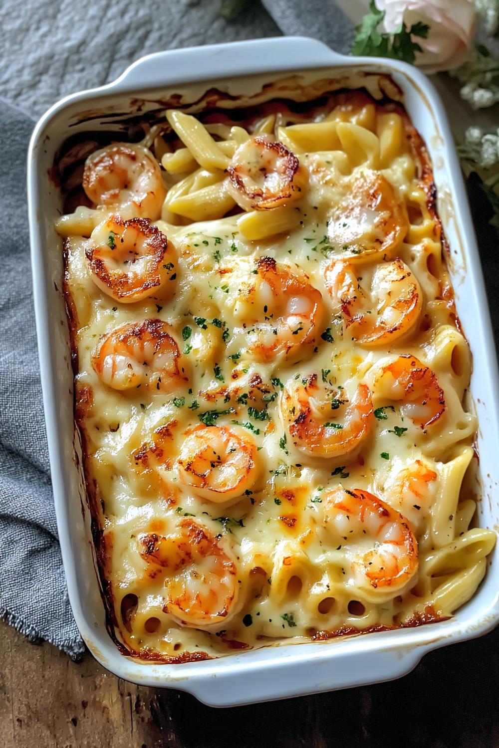 Golden Shrimp Bake