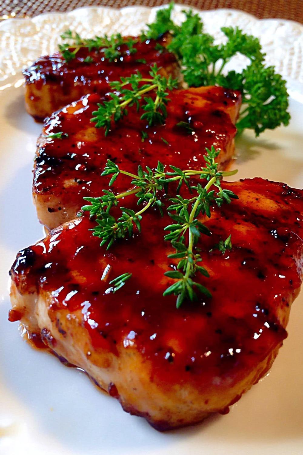 Crimson Glazed Elegance
