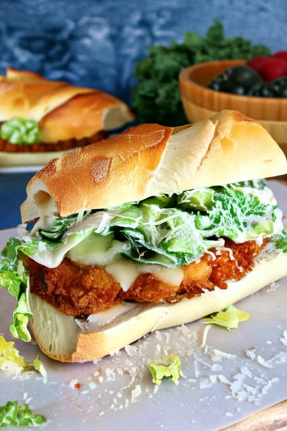 Crispy Chicken Caesar Sub