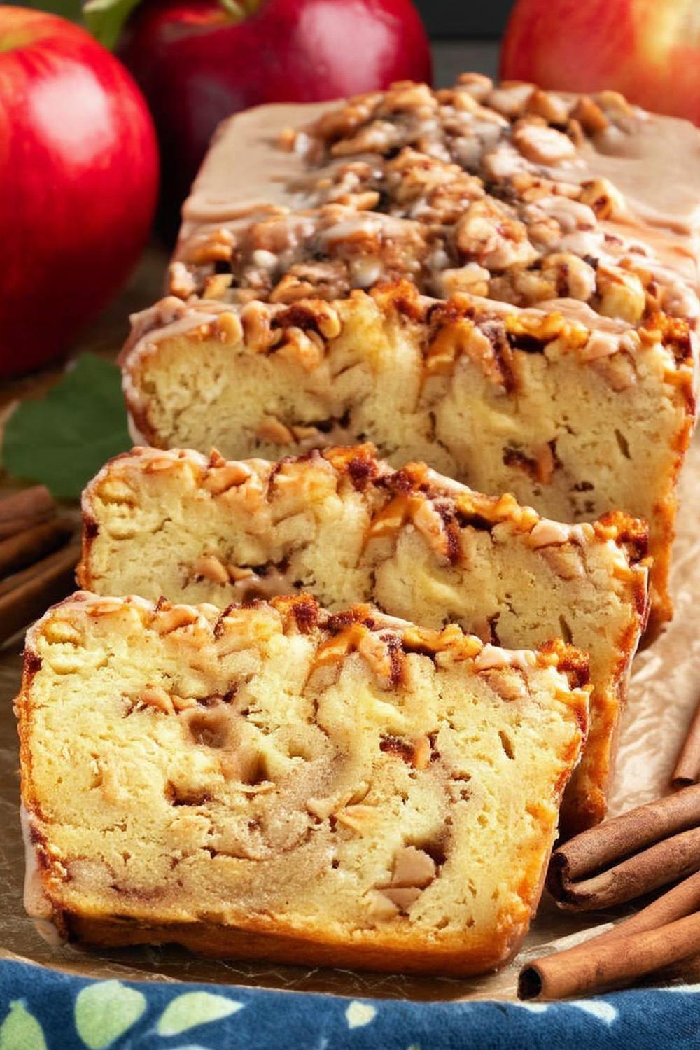 Apple Walnut Coffee Cake