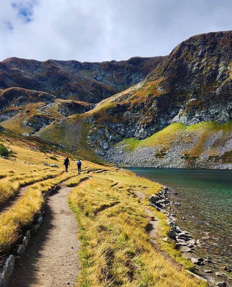 Rila Mountains autumn hiking view