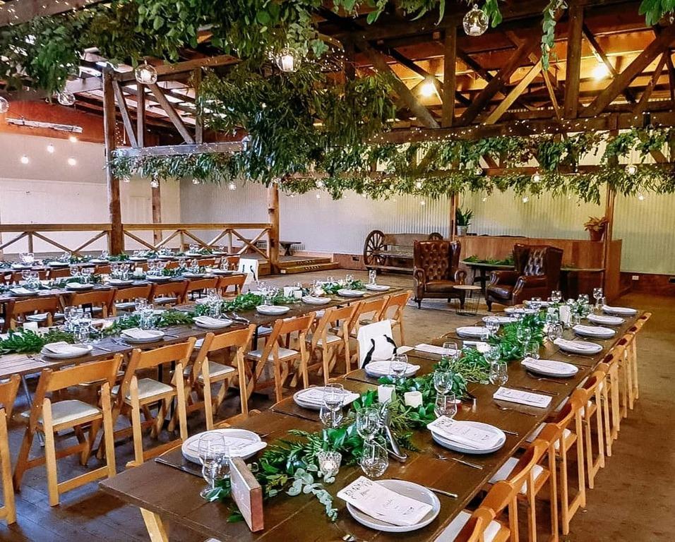 Chair wedding reception decorations with fabric and flowers