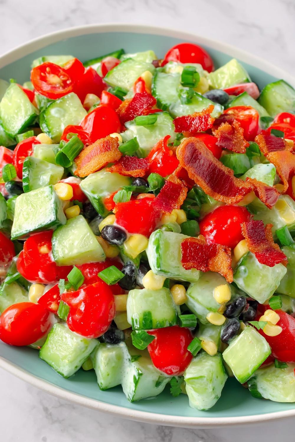 11. Charred Corn and Black Bean Summer Salad Recipes with Lime Zest