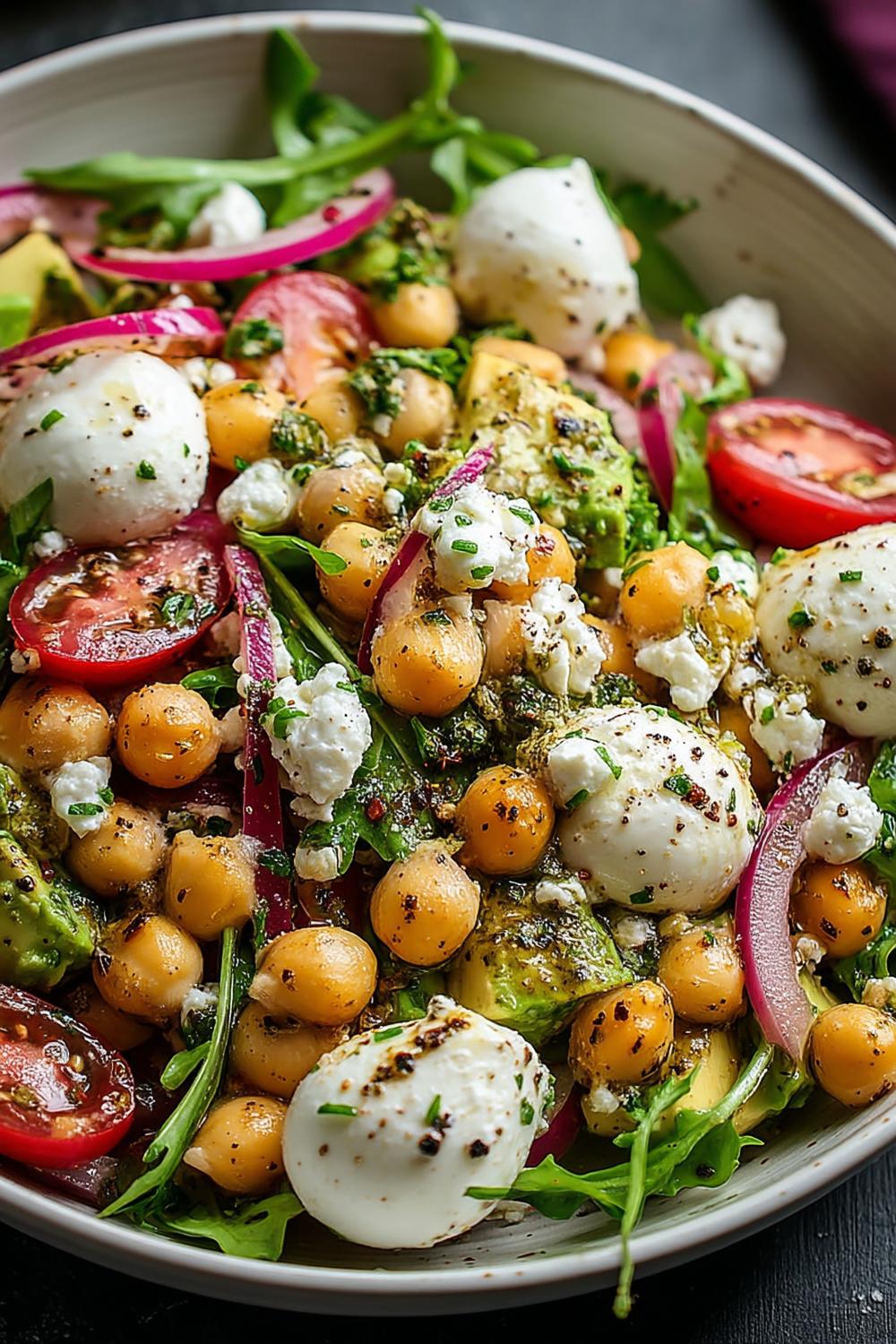 14. Tomato and Burrata Fresh Salad Recipes with Cracked Pepper