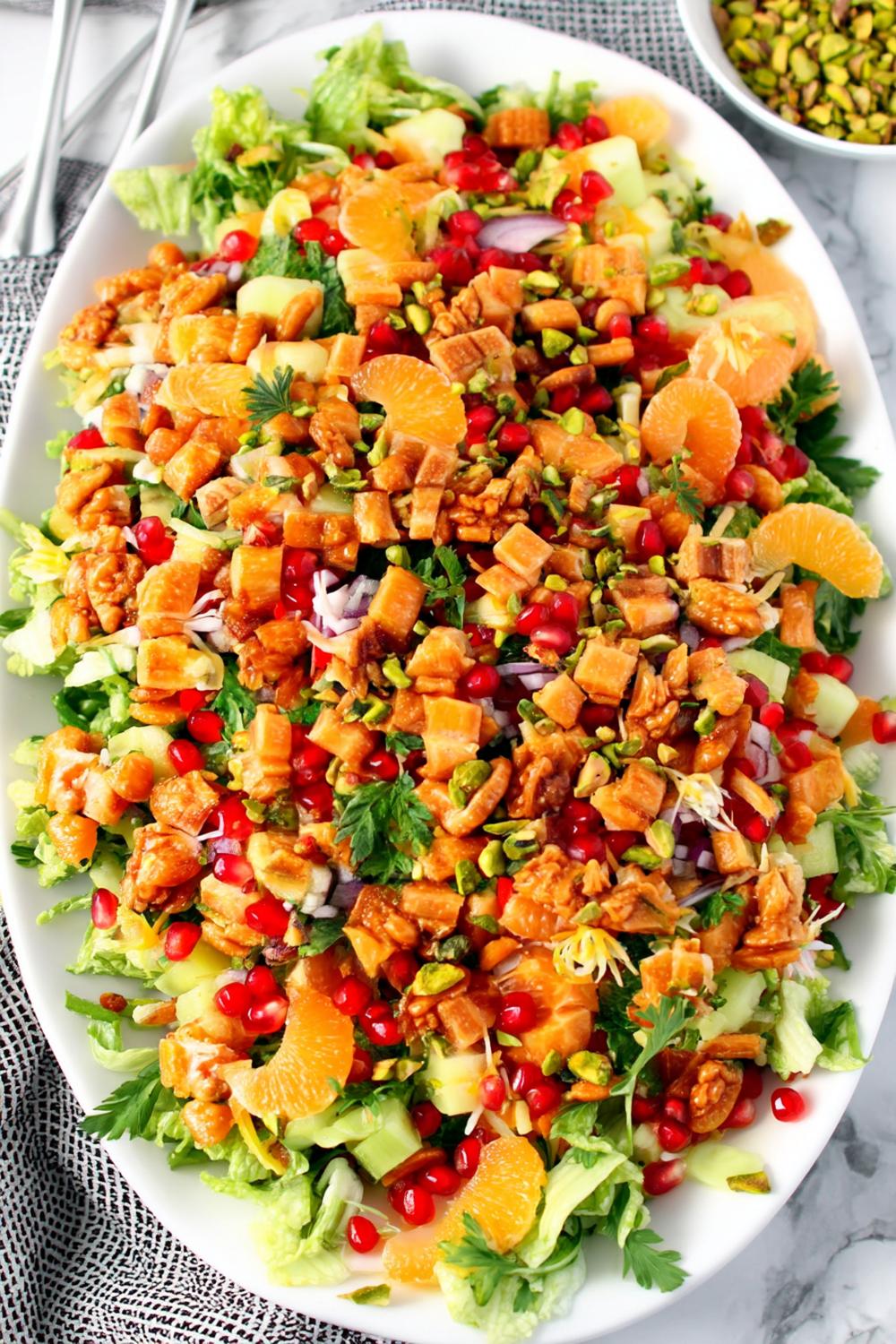 15. Citrus and Fennel Fresh Salad Recipes with Pistachio Crunch