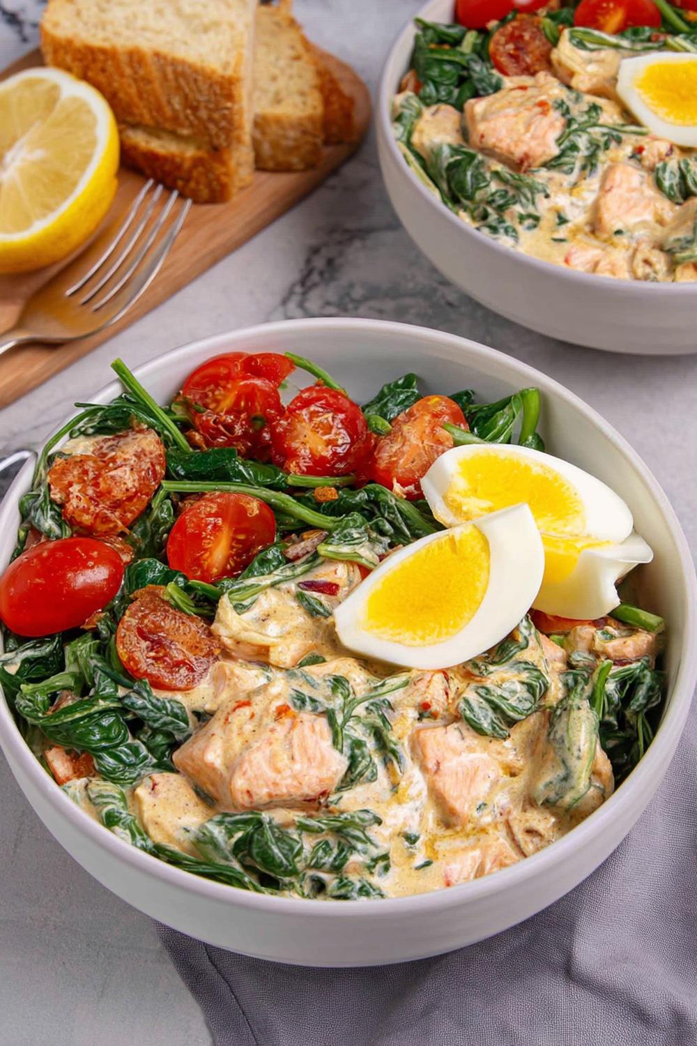 2. Canned Salmon Niçoise-Style Salad Bowls for Bright Lunch Prep for canned salmon recipes ideas