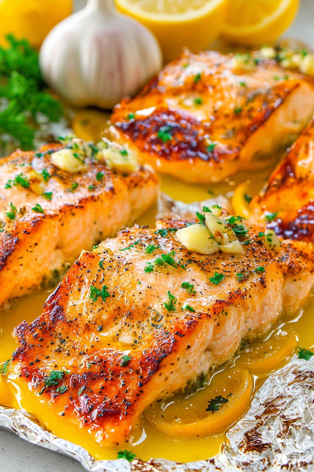 5. Garlic Butter Skillet Salmon Bites with Crisp Edges for easy salmon recipes ideas