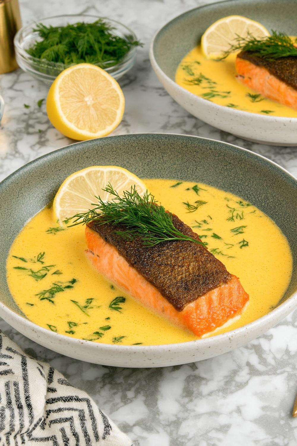 6. Crispy-Skinned Pan-Seared Salmon with Lemon Pan Sauce as the for best salmon recipe ideas
