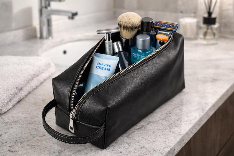 razor grooming tools toiletry bag