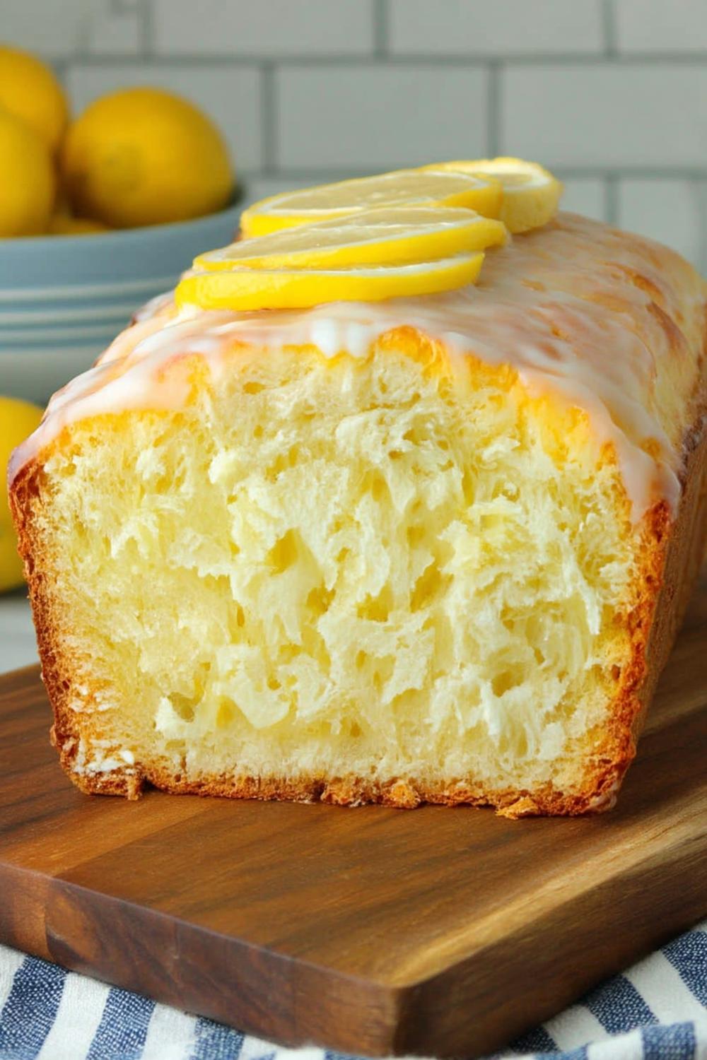 Glazed Lemon Pound Cake