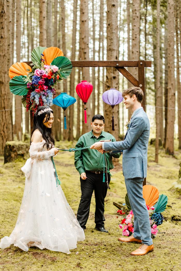 Creative unique wedding ceremony