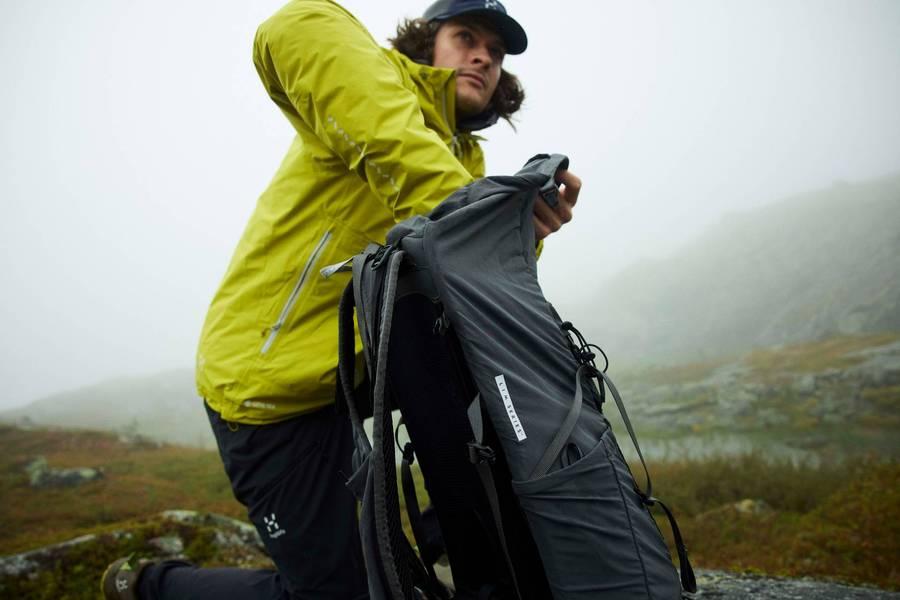 Hiking jacket and outdoor layers